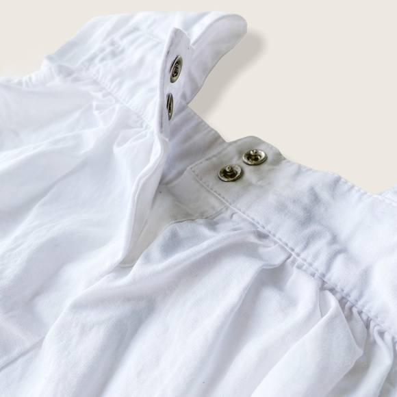 Gymboree 12-18M White Cap Sleeve Pink Bow Top - Picture 5 of 7